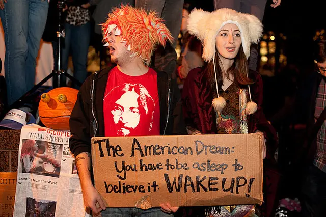Just like the Tea Party! occupywallstreet's flickr